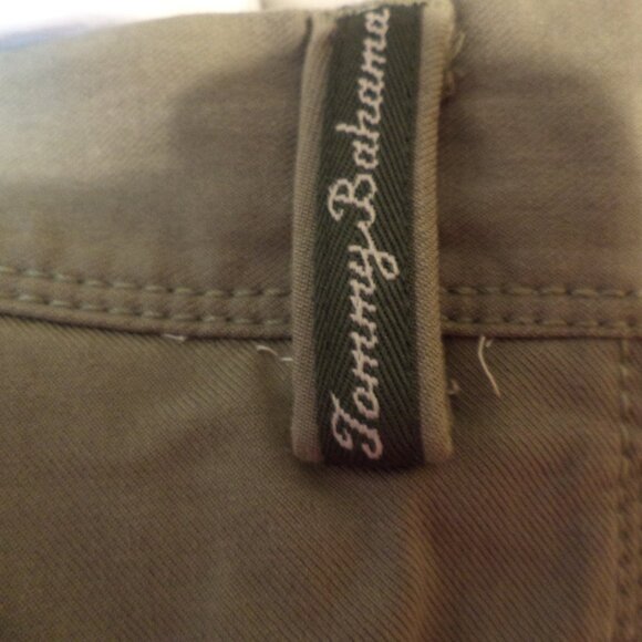 Men's TOMMY BAHAMA SHORTS - "Ashore Thing" Asparagus Size 33  New with Tags $98 - Picture 4 of 11